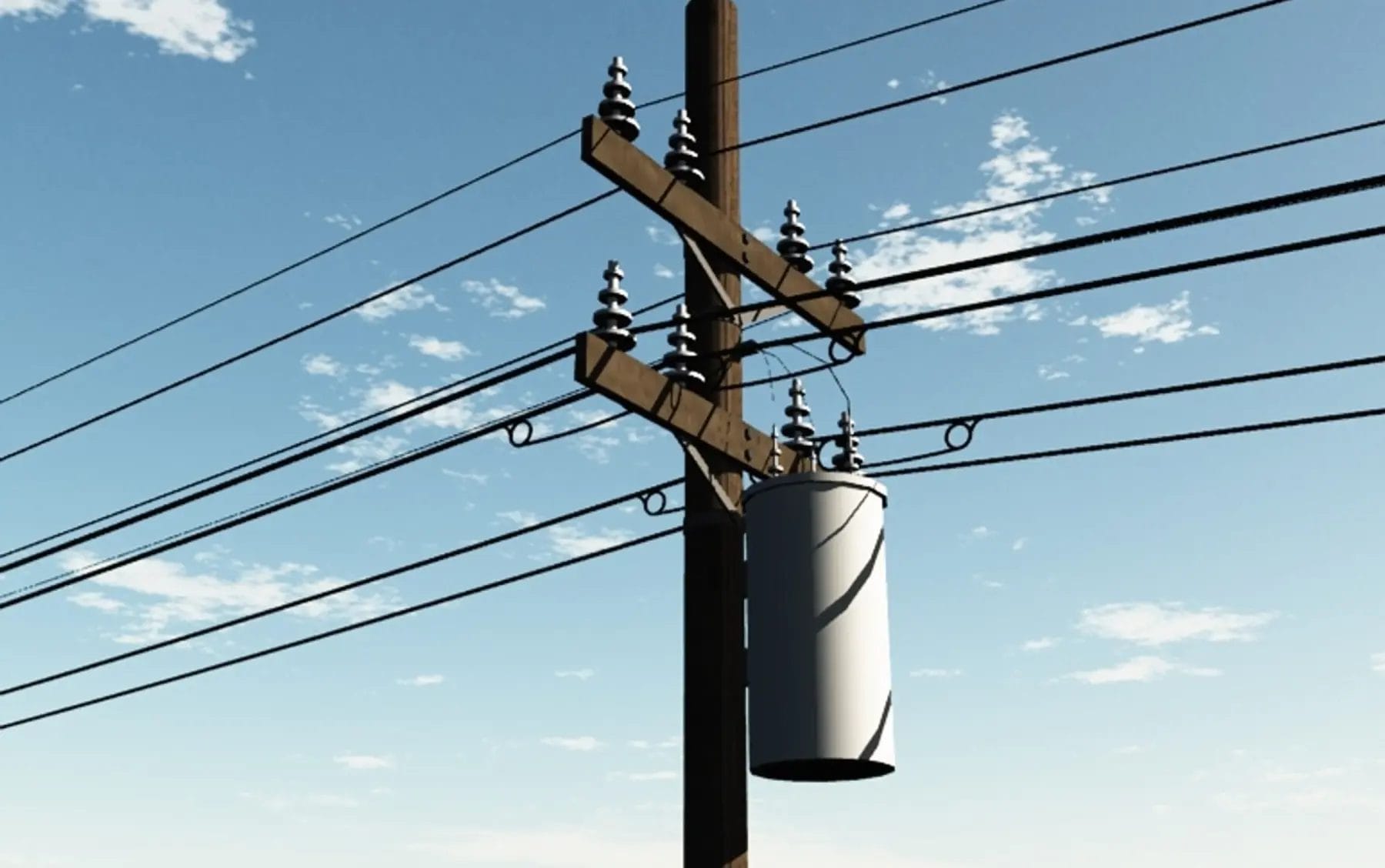 Line Grid Pole